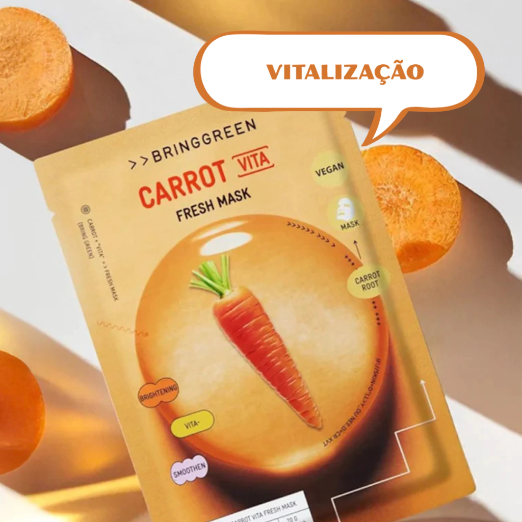 Miniatura 6 de BRINGGREEN Máscara Refrescante - (Caixa 10 unidades) 20g x 10