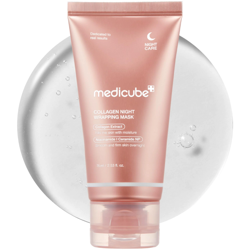 Miniatura 2 de MEDICUBE Máscara Facial Noturna Firmadora de Colágeno 75ml