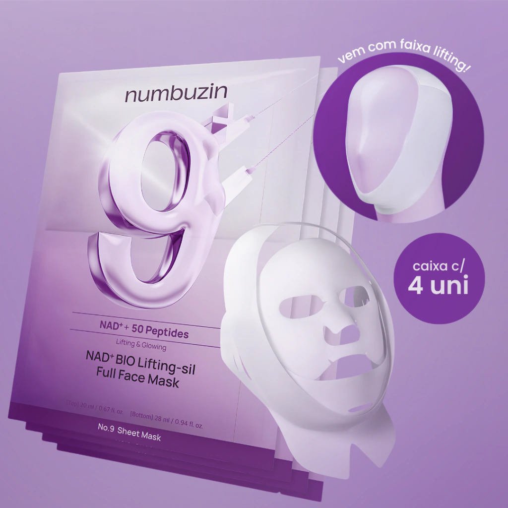 Miniatura 3 de NUMBUZIN No.9 Máscara Facial Bio Lifting-sil NAD+